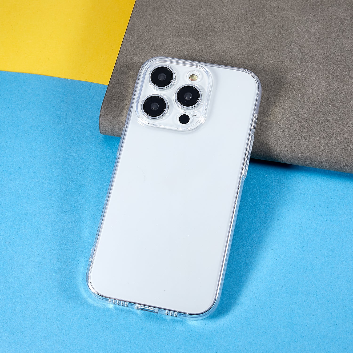 Til iPhone 14 Pro Max Præcis linseudskæring Gennemsigtigt faldsikkert cover Mobiltelefon Slank TPU-cover Til iPhone 14 Pro Max Præcis linseudskæring Gennemsigtigt faldsikkert cover Mobiltelefon Slank TPU-cover